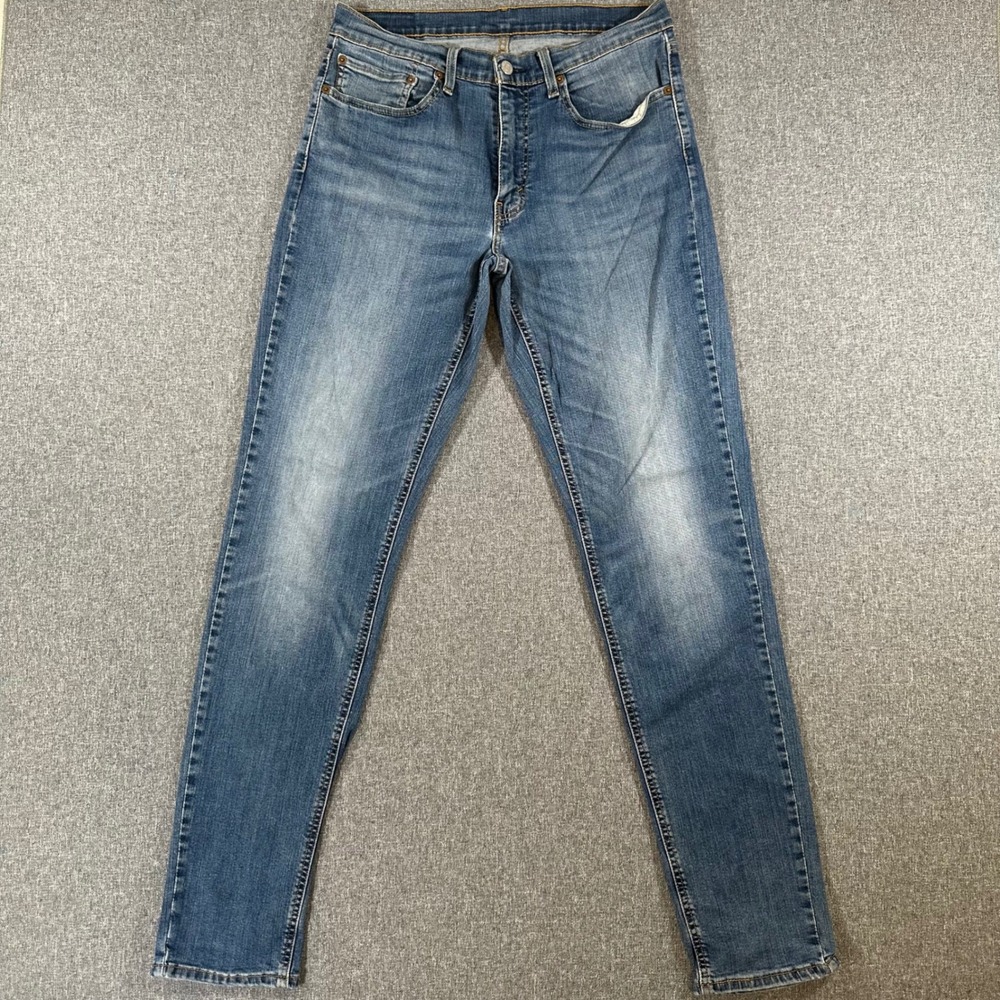 Levi's Jeans Mens 34x36 511 Slim Fit Blue WaterLess Denim Stretch